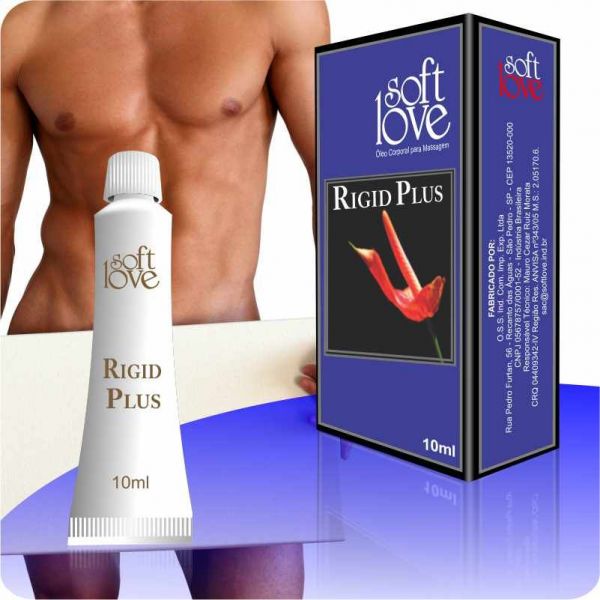 EXCITANTE MASCULINO SOFT LOVE RIGID PLUS 10ML